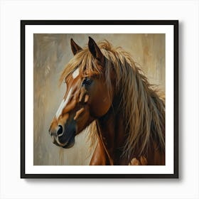 Horse Portrait 5 Art Print