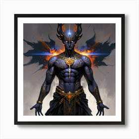 Demon 25 Art Print