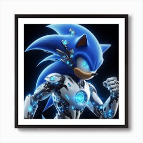 Sonic The Hedgehog 70 Art Print