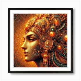 Cleopatra Portrait Artwork 163 Art Print