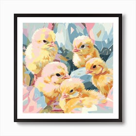 Chicks Art Print