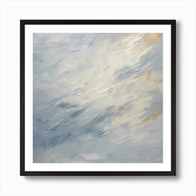 AI Tranquil Whispers Waltz Art Print