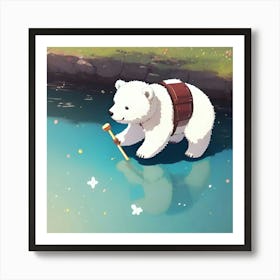 Polar Bear 8 Art Print