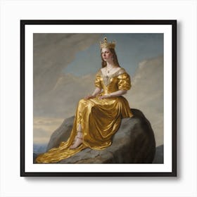 Queen Of Sweden Art Print