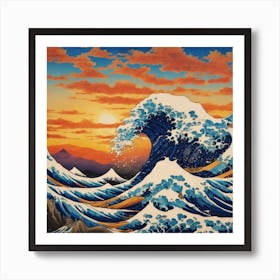 Great Wave Off Kanagawa Art Print