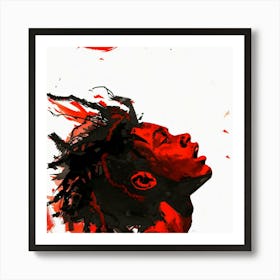 Man With Red Hair 1 Art Print