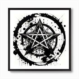 Pentagram 2 Art Print