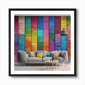 The great wall Art Print