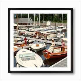 The Old Marina ~Reimagined 71 Art Print