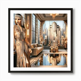 deco Gesamptkunstwerk Art Print