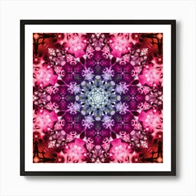 Watercolor Pattern Pink 2 Art Print