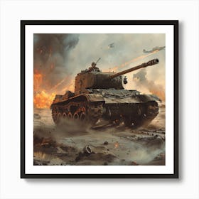 World Of Tanks 1 Art Print