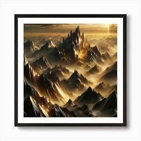 Mountain Landscape 48 Art Print