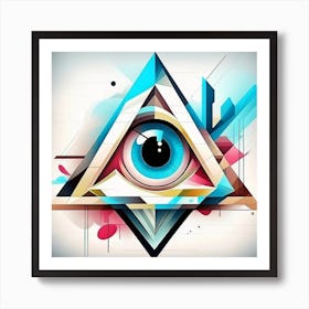 All Seeing Eye Art Print