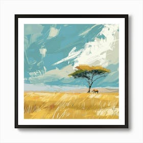 A Amboseli National Park In Kenya Expressive Str 1720351210 4 Affiche