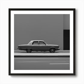 Car On The Street 1 Art Print