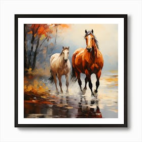 Majestic Mane The Spirit Of The Stallion Art Print