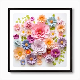 Flowers C Art Print