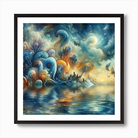 Octopus 1 Art Print