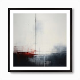 Minimalist Abstract Square 3 Art Print