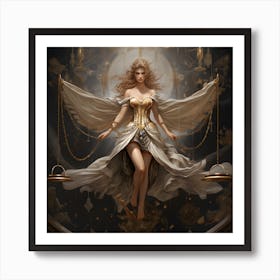 Angel Of The Scales Art Print