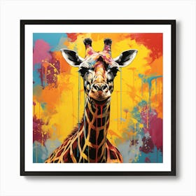 Giraffe 9 Art Print