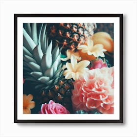 Tropical Flowers 1 Art Print