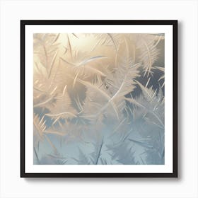 Frosty Window 2 Art Print