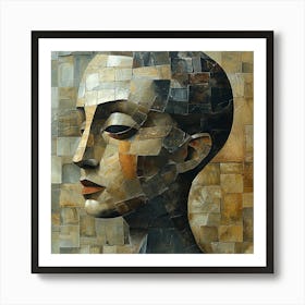 Woman'S Head Art Print