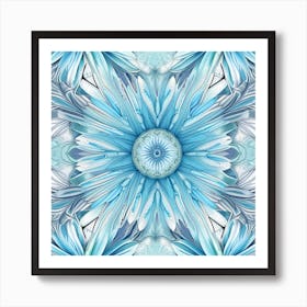 Blue Flower Art Print