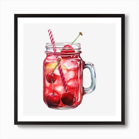 Cherry Margarita 10 Art Print