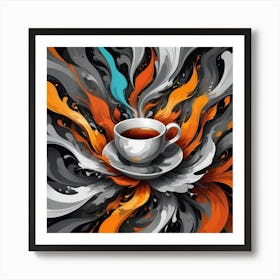 Tea Art 381 Art Print