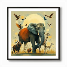 Wild Animals 1 Poster