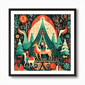 King Of The Forest 1 Art Print