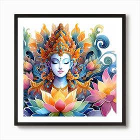 Buddha 12 Art Print