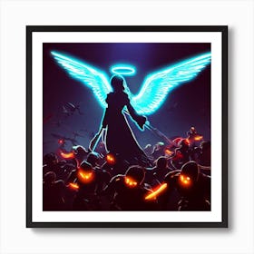 Angel Of Death Art Print