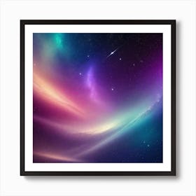 Galaxy Wallpaper 18 Art Print