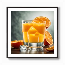 Orange Juice Art Print