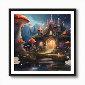 Fairy House 1 Art Print