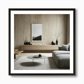 Modern Living Room 91 Art Print
