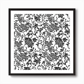 Floral Dream London Fabrics Floral Pattern 3 Art Print