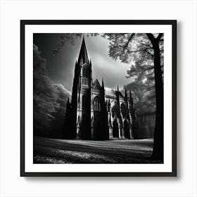 Church In The Woods 5 Art Print