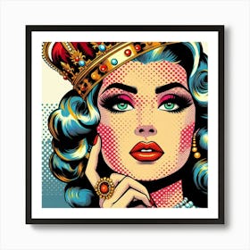 Pop Queen Art Print