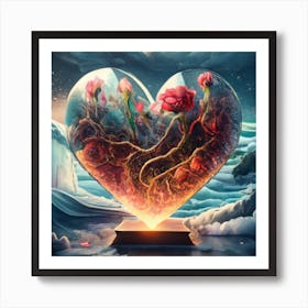 Heart Of The Ocean Art Print