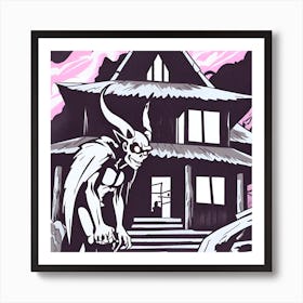 Demon House Art Print