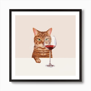 Love at first wine - Red Wine Cats