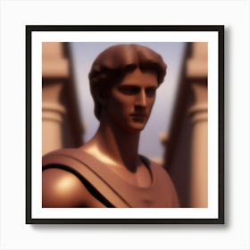 Statue Of Greece Art Print