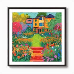 Garden In Bloom Art Print