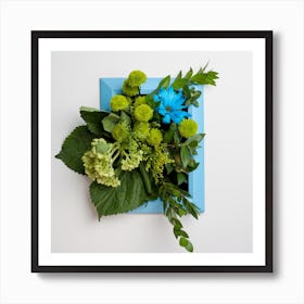 Blue. Art Print