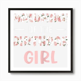 Womens Mawmaw Of The Birthday Girl Roses Matching Birthday Girl Art Print